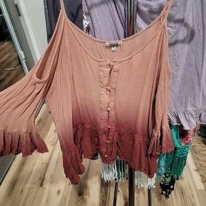 Cute blouse, medium, ombre